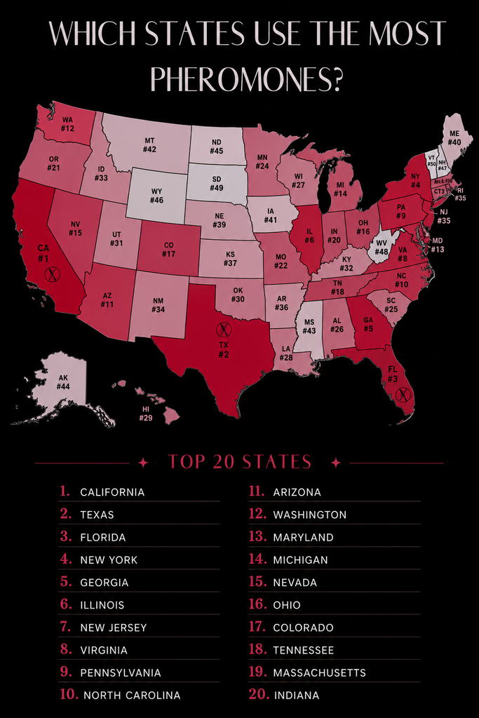 These US States Are Buying the Most Pheromones